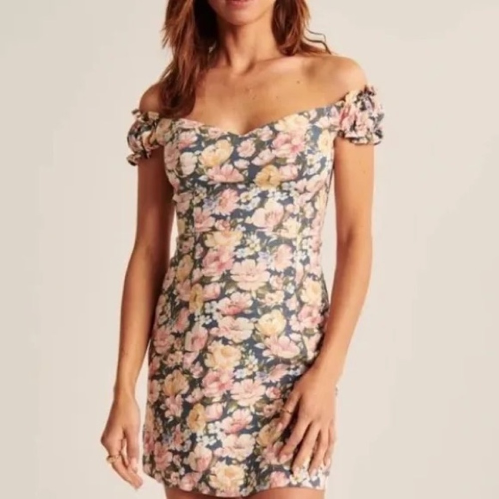 Abercrombie Corset floral dress